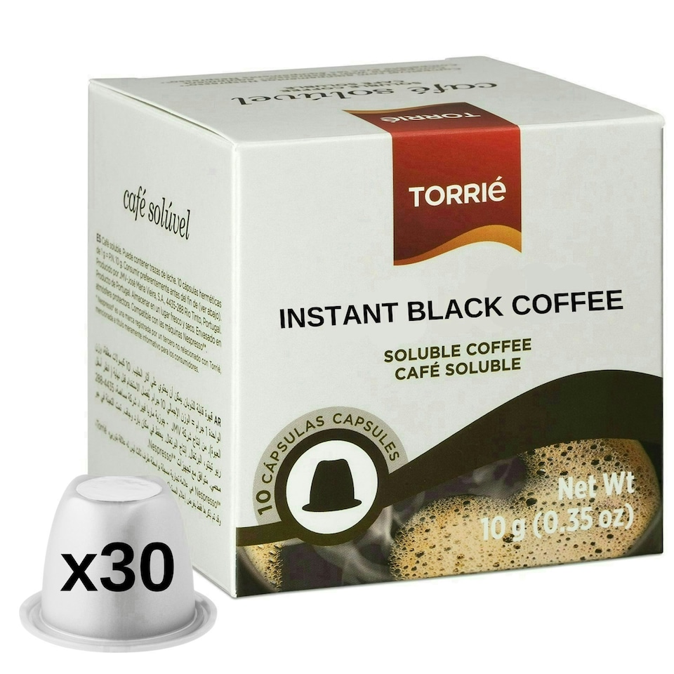 image 1 of Instant Black Coffee Nespresso ® Compatible Capsules (30 Pods)