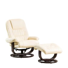 Burdell Swivel Recliner Cream