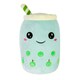 image 1 of Boba Tea Soft Toy White Bubble Tea Plush Pillow, Cute Soft 1 X Apple 25cm