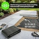 image 4 of Heavy Duty Weed Control Fabric - Landscape Membrane for Garden, Patios & Flower Beds | Black | 1m x 5m
