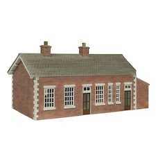 Bachmann Scenecraft S&DJR Brick Station Chocolate/Cream (Pre-Built)