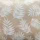 image 4 of Oakland Latte Leaf Pattern, Thermal, Room Darkening Pair of Curtains with Eyelet Top - 46 x 54 inch (117x137cm)