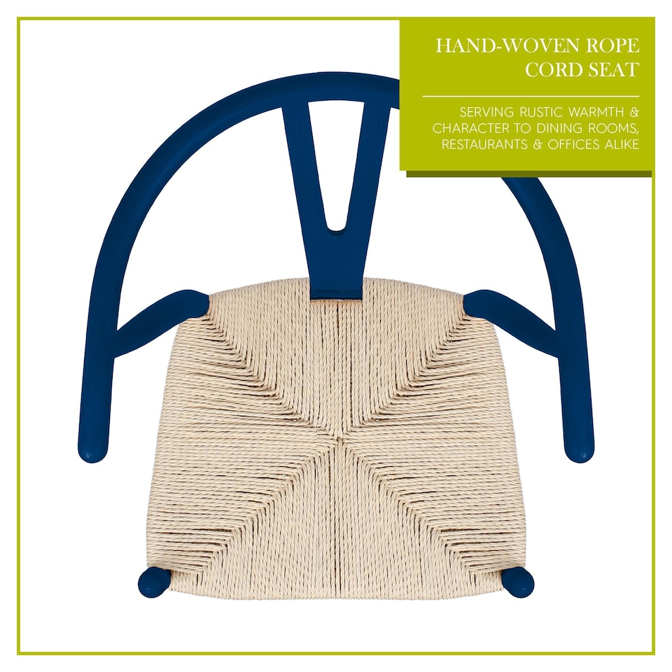 image 1 of Nicholas Winter Beech Wooden Danish Style Dining Chairs - Black - Solid Wood Wish Beech Bone Wood Chairs | Black | Black/Natural