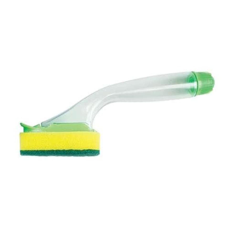 image 1 of Soap Dispensing Washing Up Scrubber