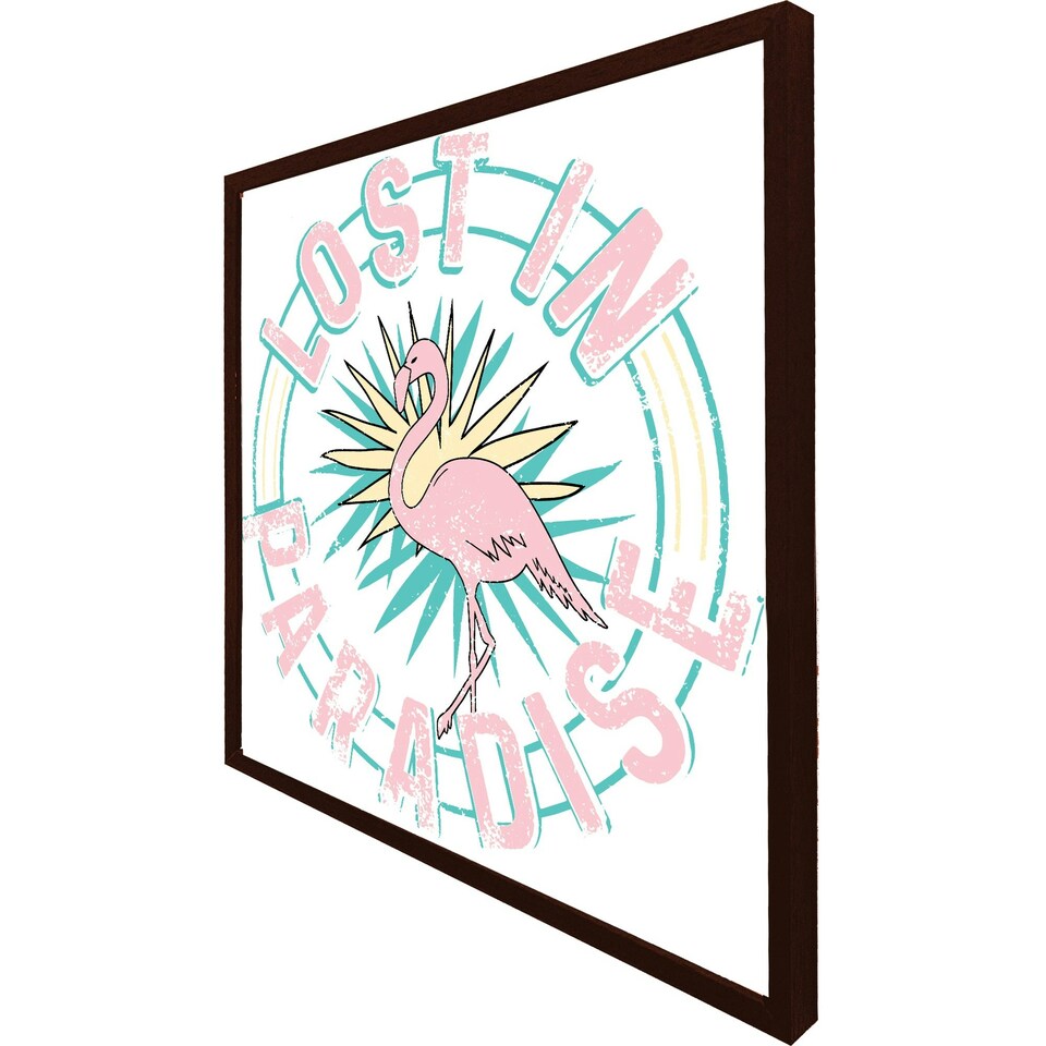 image 1 of Lost in paradise (Picutre Frame) Black | XS