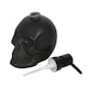 image 4 of Something Different Dark Matter Skull Soap Dispenser - Black - One Size