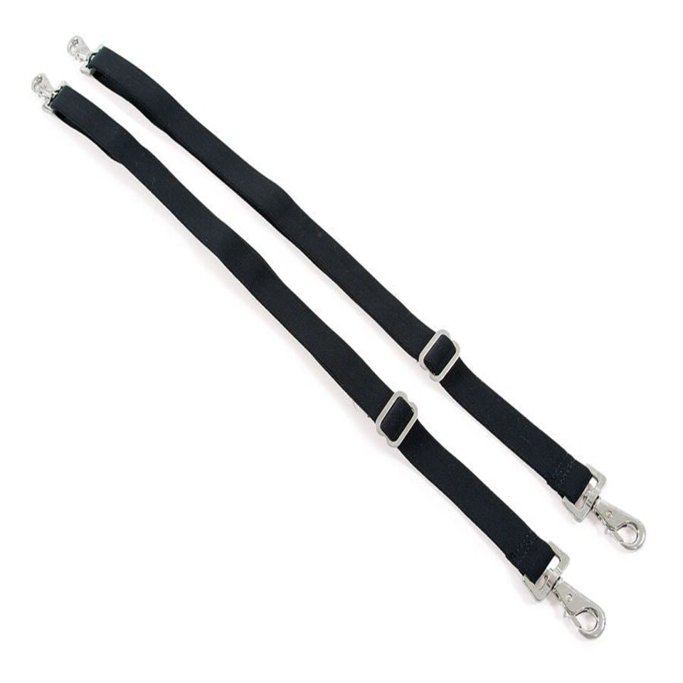 Shires Elastic Leg Straps Black | Size: One Size
Colour: Black