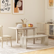 HOMCOM Folding Dining Table, Extendable Kitchen Table for Small Space, Drop Leaf Table for 2-4 People, 140 x 70 x 75 cm, Oak