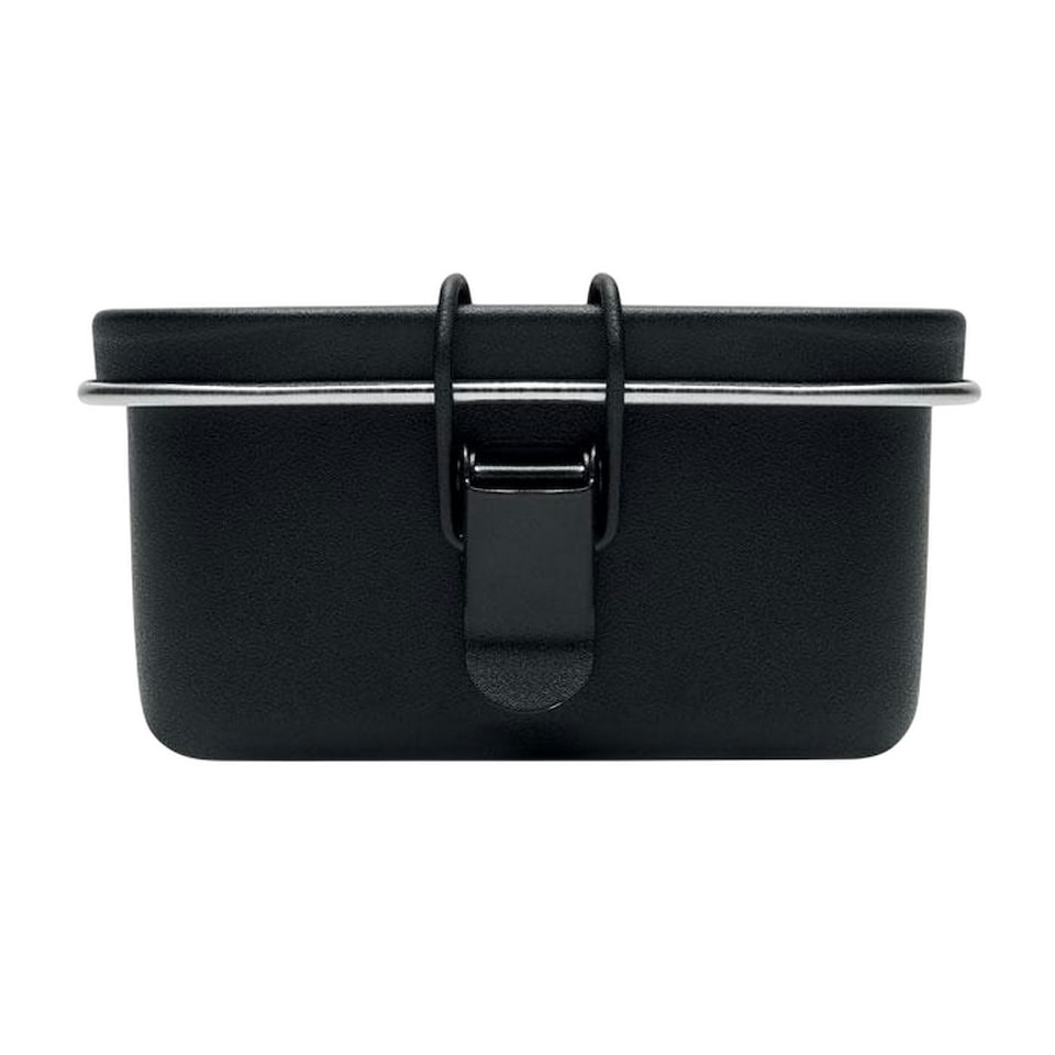 image 1 of MidOcean Chan Stainless Steel 750ml Lunch Box - Black - One Size