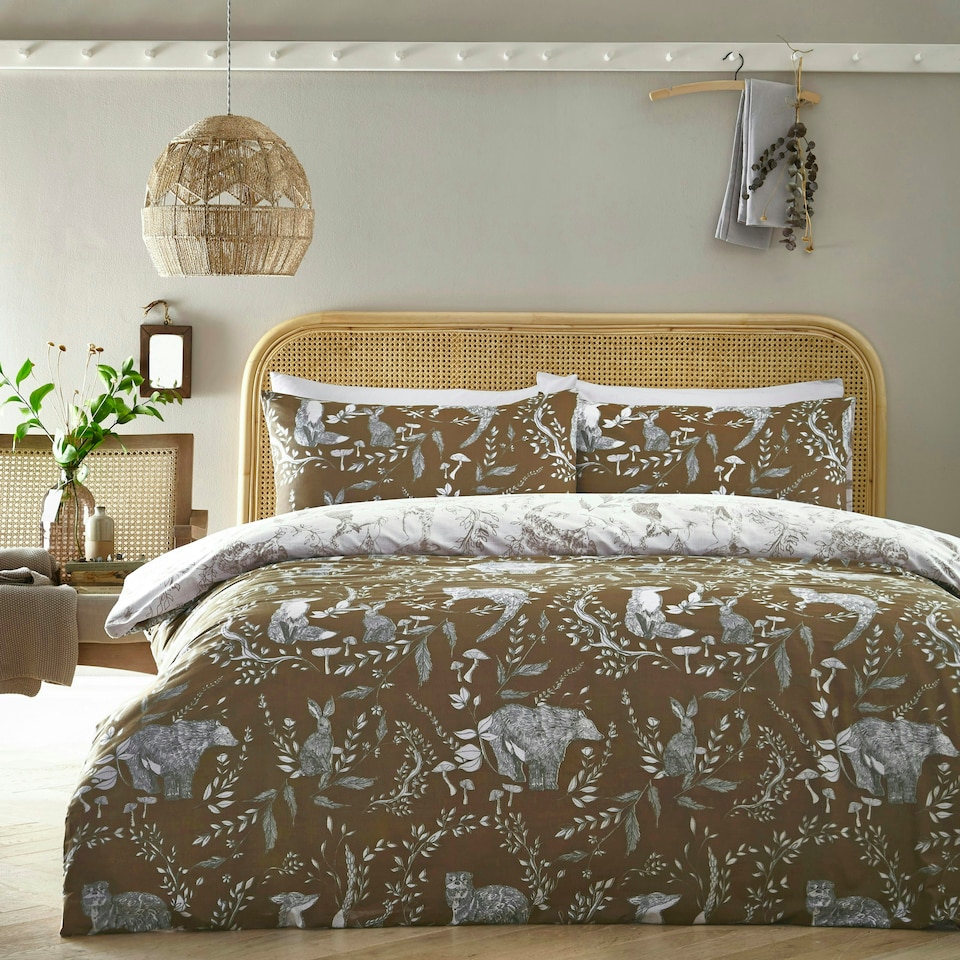image 1 of furn. Buckthorn Woodland King Duvet Cover Set