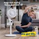 image 4 of Russell Hobbs 3 in 1 Circulator Fan with 16 Speed Settings White RHPCF1001