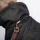 image 4 of Danish Design 2 In 1 Black Dog Coat 40cm (16")