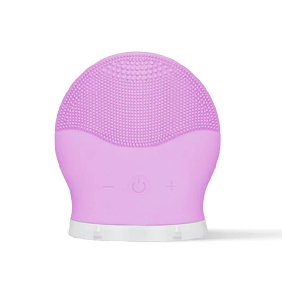 image 1 of skinChemists Cleanse-A-Sonic Ultra Purple Anti-Ageing Facial Cleansing Device for Exfoliation and Elasticity