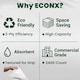 image 8 of ECONX 2-Ply Soft Facial Tissues 36 Boxes of 100 Sheets Per Box Soft and Luxurious Face Tissues