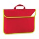 image 1 of Quadra Hi-Vis Book Bag - Classic Red - One Size