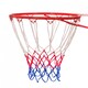 image 3 of Heavy Duty Wall Mounted Full Size Red Basketball Hoop Rim and Net