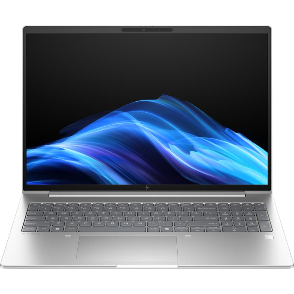 image 1 of HP EliteBook 6 G1ah AI AMD Ryzen 5 220 16GB RAM 512GB SSD 16-Inch WUXGA Windows 11 Pro Laptop - Silver