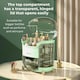 image 5 of Mint Green Large Capacity Cosmetic Make Up Skincare Storage Box