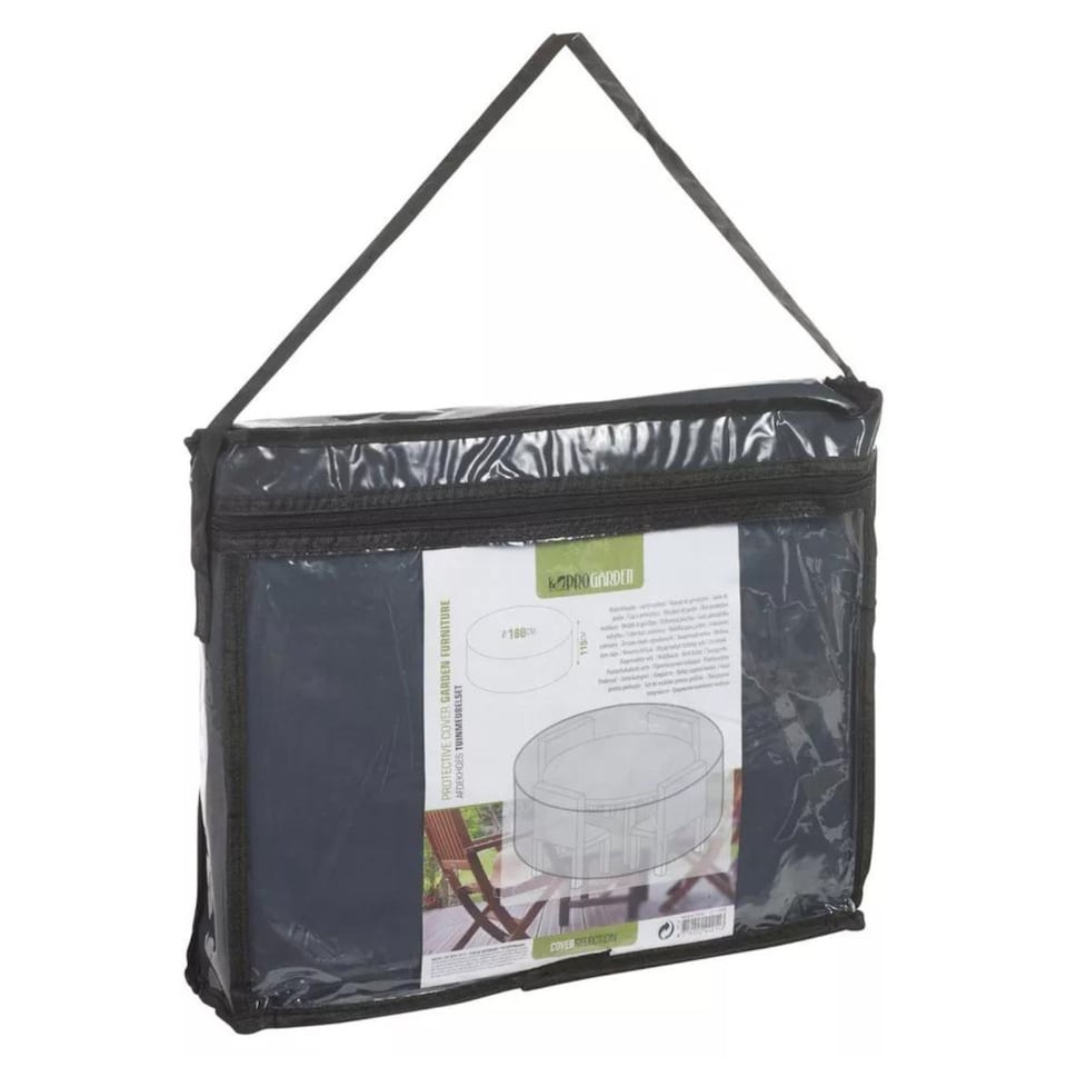 image 1 of Assorted Waterproof Outdoor Furniture Covers | Black | Round Furniture | 1