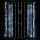 image 3 of 2.1m 300 LED Indoor Outdoor Party Curtain Christmas Lights in Cool White
