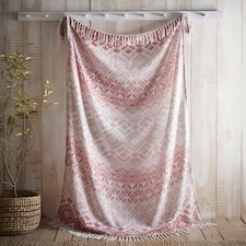 Appletree Sakari Bedspread Terracotta