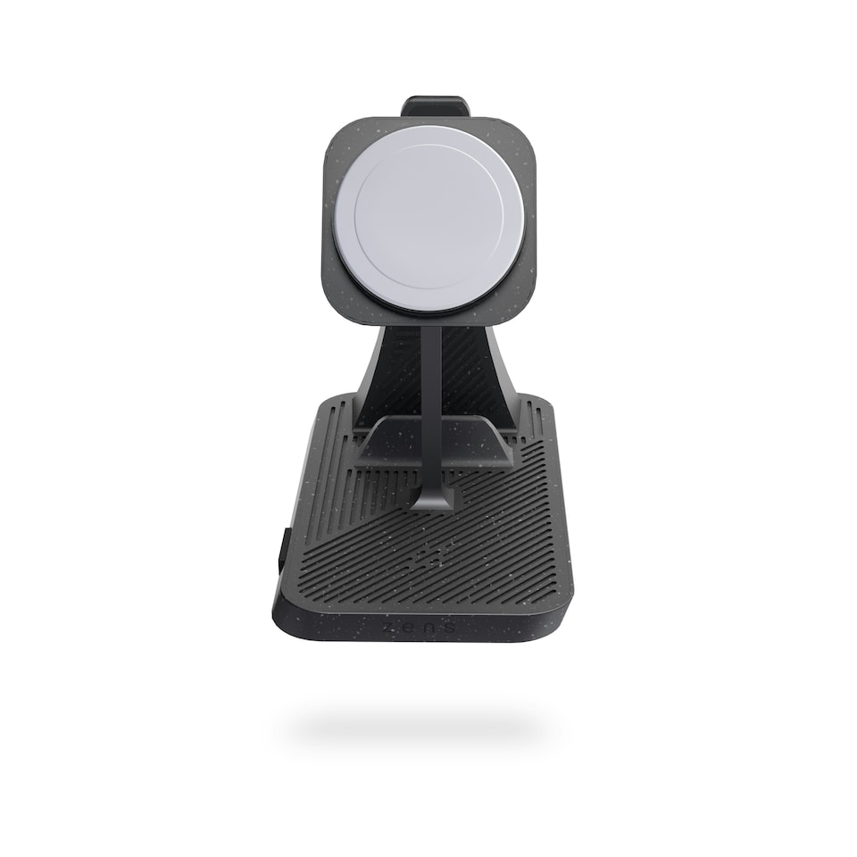 image 1 of Zens 3-in-1 Modular Wireless Charging Station (incl. Wall Charger) - black