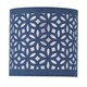 image 3 of Set of 2 Navy Blue Laser Cut 15.5cm Table Lamp Shades | Blue | Small | 2