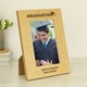 image 2 of Personalised Graduation 6x4 Oak Finish Photo Frame Brown | One Size