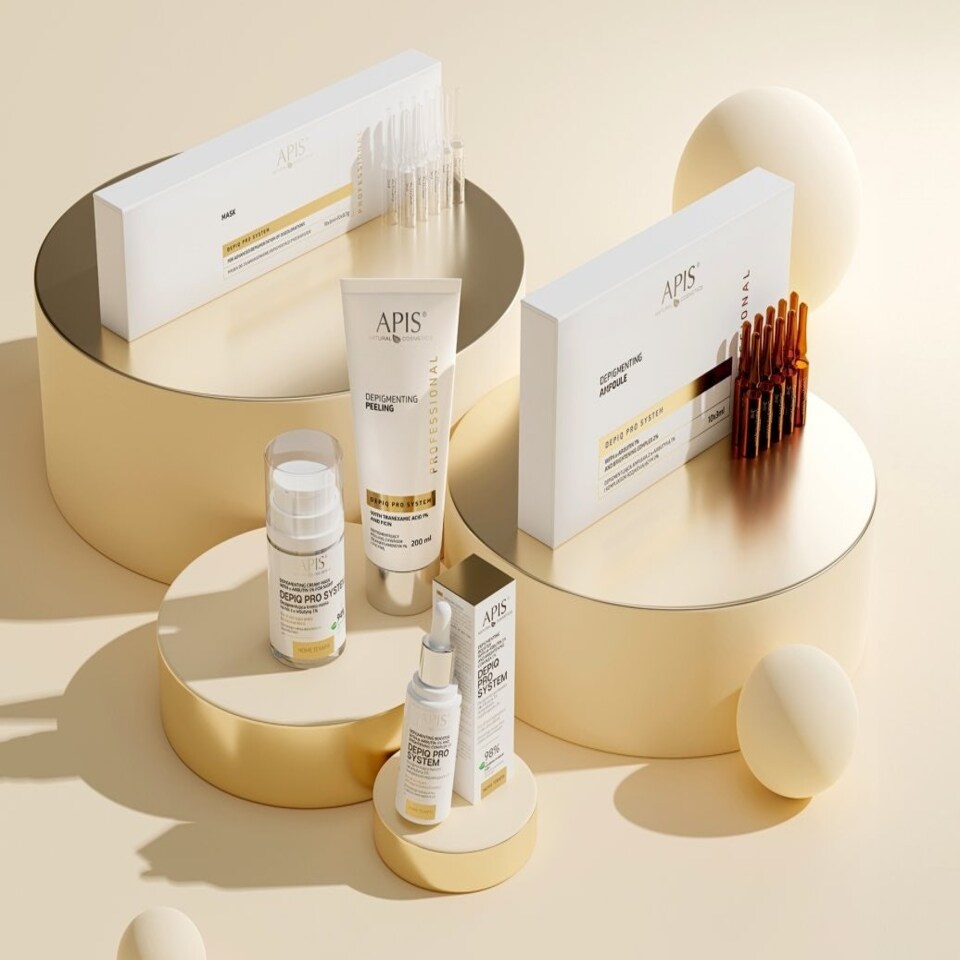 image 1 of Apis Professional DepiQ Pro System Mask for Advanced Depigmentation of Discolouration 10x3ml