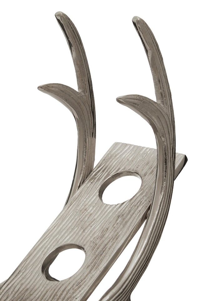image 1 of Antler 3 Bottle Wine Rack