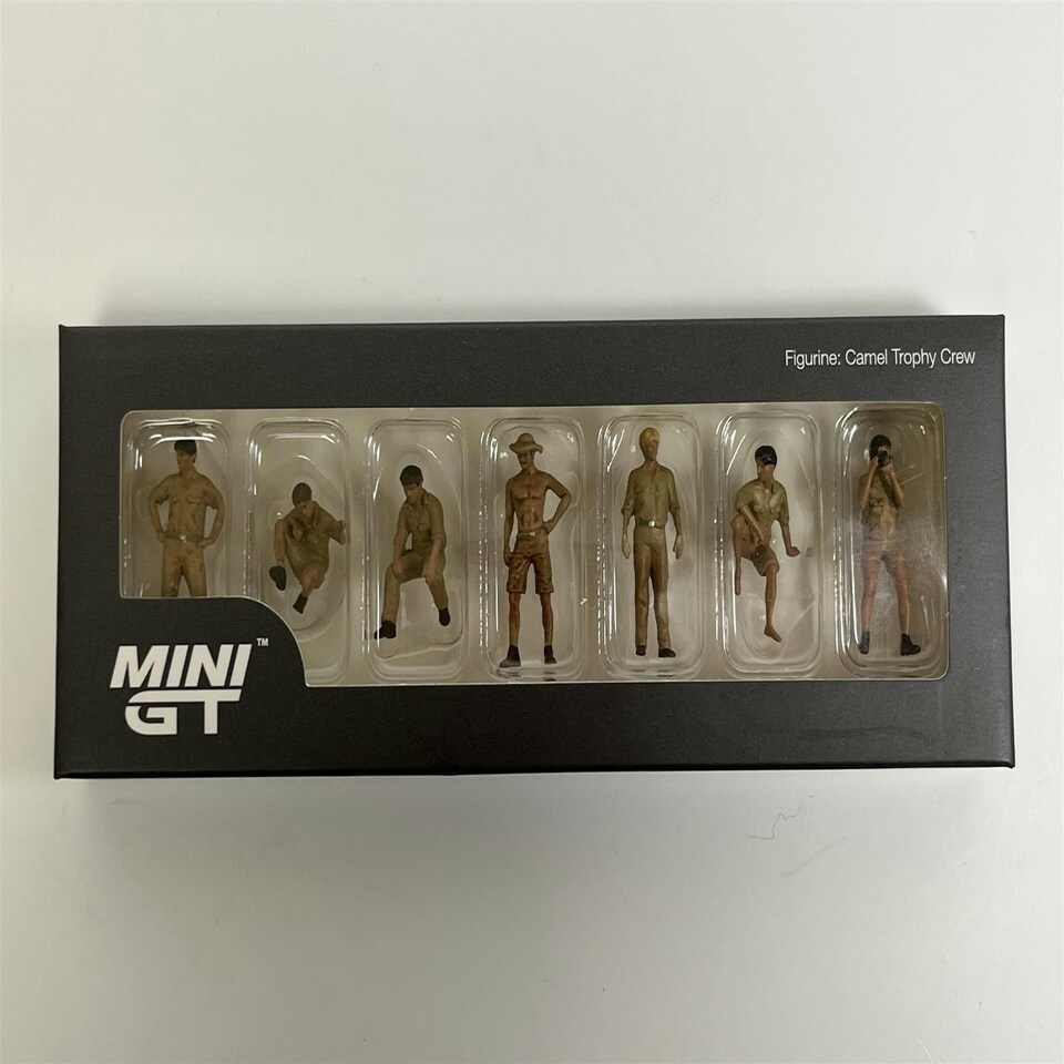 image 1 of Camel Trophy Crew Figurines 1:64 Scale Mini GT MGTAC17