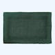 image 1 of Homescapes Luxury Reversible Cotton Bath Mat - Forest | Green | Forest Green