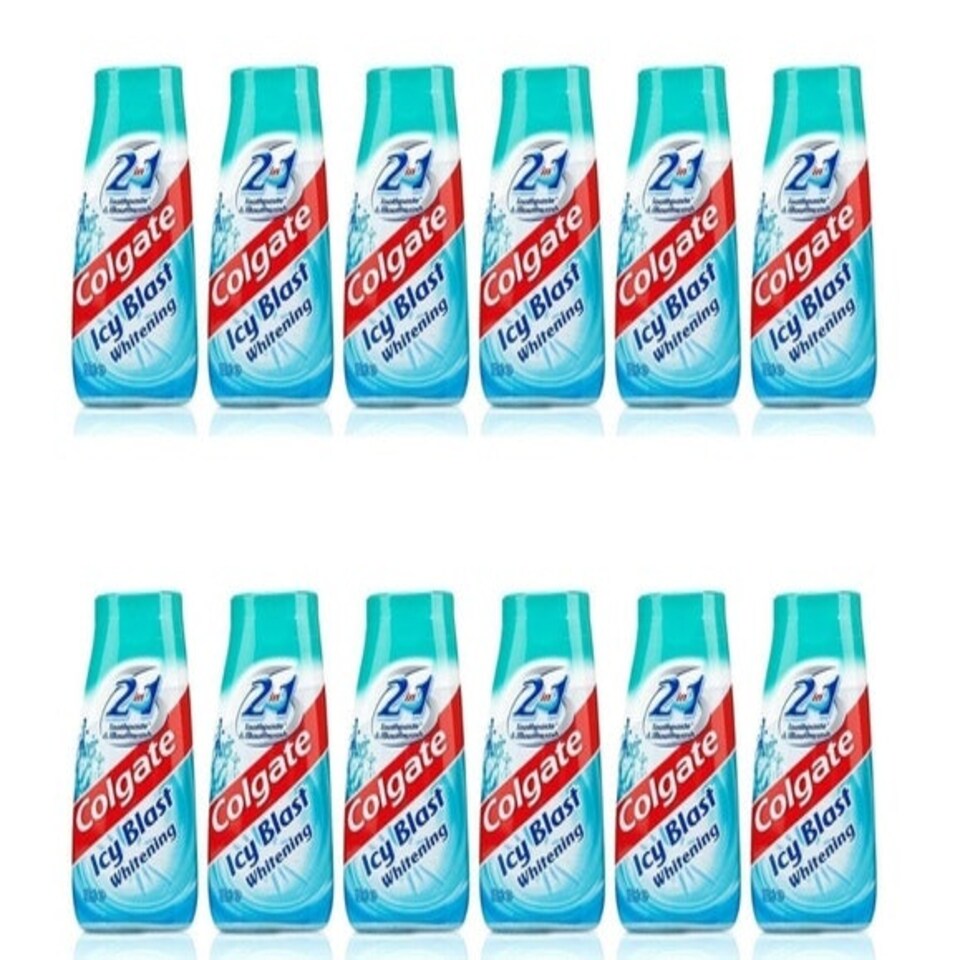 image 1 of Colgate Toothpaste 2In1 Icy Blast 100ml - Pack of 12