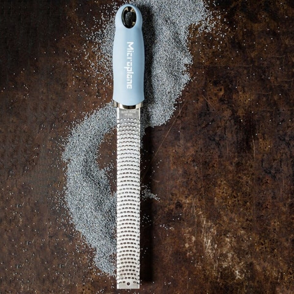 image 1 of Microplane Premium Classic Series Zester/Grater Sky Blue