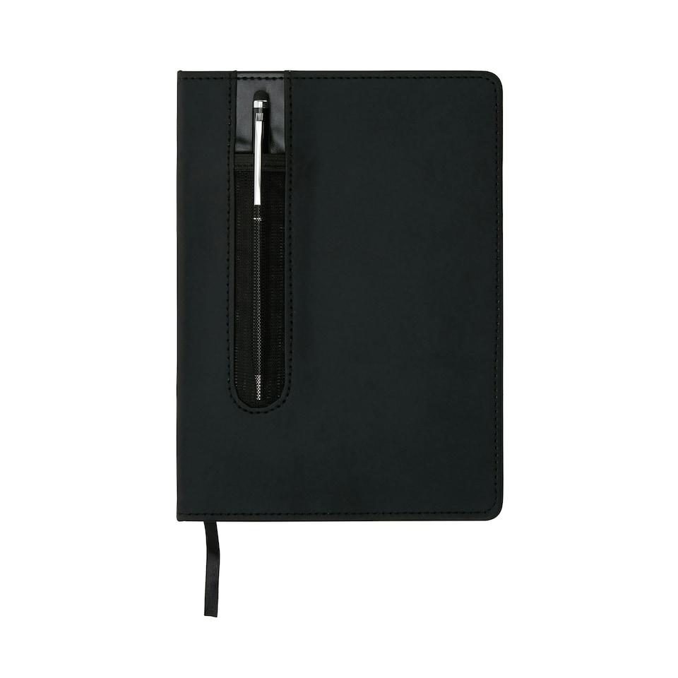 image 1 of XD Collection A5 Notebook & Pen - Black - 14.5cm x 1.6cm x 20.3cm