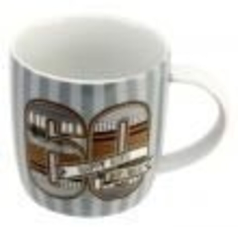 image 1 of Laura Darrington Denim Collection Porcelain Mug - 60