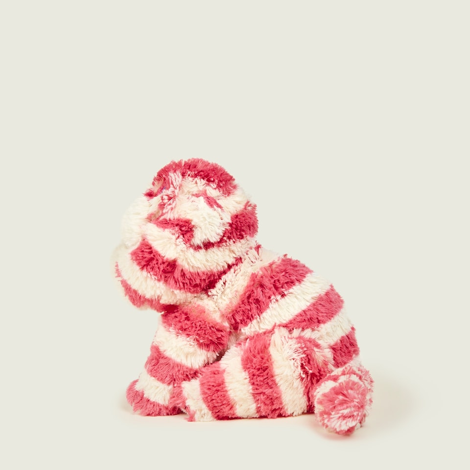 image 1 of Warmies Plush Bagpuss Microwavable Weighted Teddy with French Lavender Scent, Hot or Cold for Cool Relaxation and Warm Relief