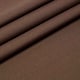 image 5 of Homescapes Pure Cotton Plain Brown Fabric 150 cm Wide | Brown | 150cm(60") wide, sold per metre length
