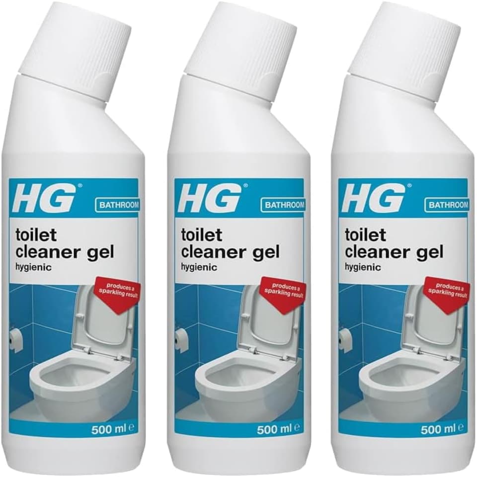HG - Toilet Cleaner Gel - 500ml - 3 Units