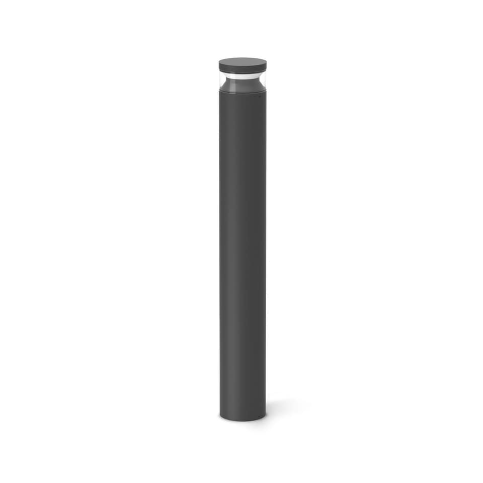 Boeing 100cm LED Outdoor Bollard Black 3000K IP65