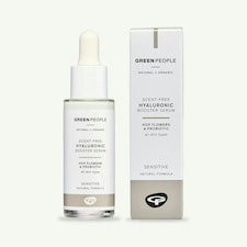 Green People Nordic Roots Hyaluronic Booster Serum - Natural Hyaluronic Acid for Dry Skin - Alcohol Free - Vegan, 28ml