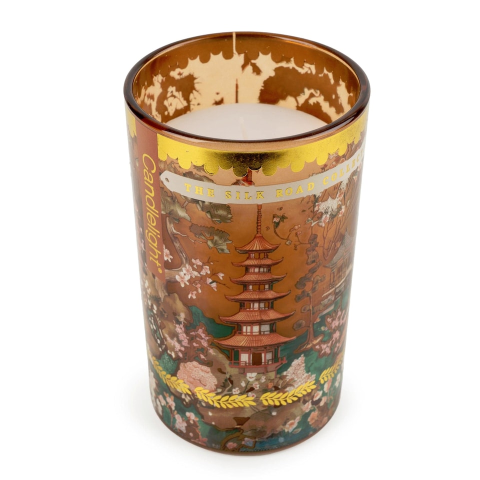 image 1 of The Silk Road Collection Samarkand Moroccan Spice Large Glass Candle