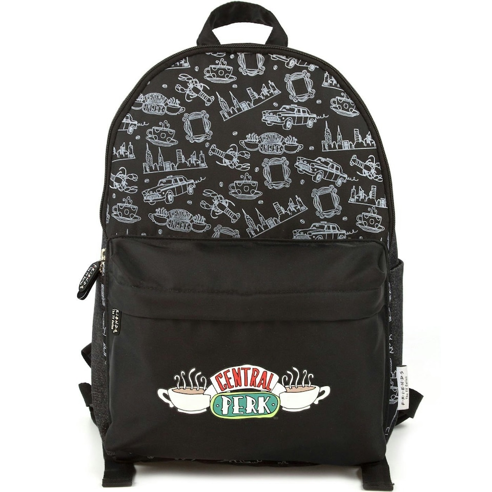 image 1 of Friends Central Perk Backpack - Black - One Size