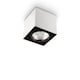 image 1 of Mood 1 Light Large Square Surface Mounted Downlight White, GU10