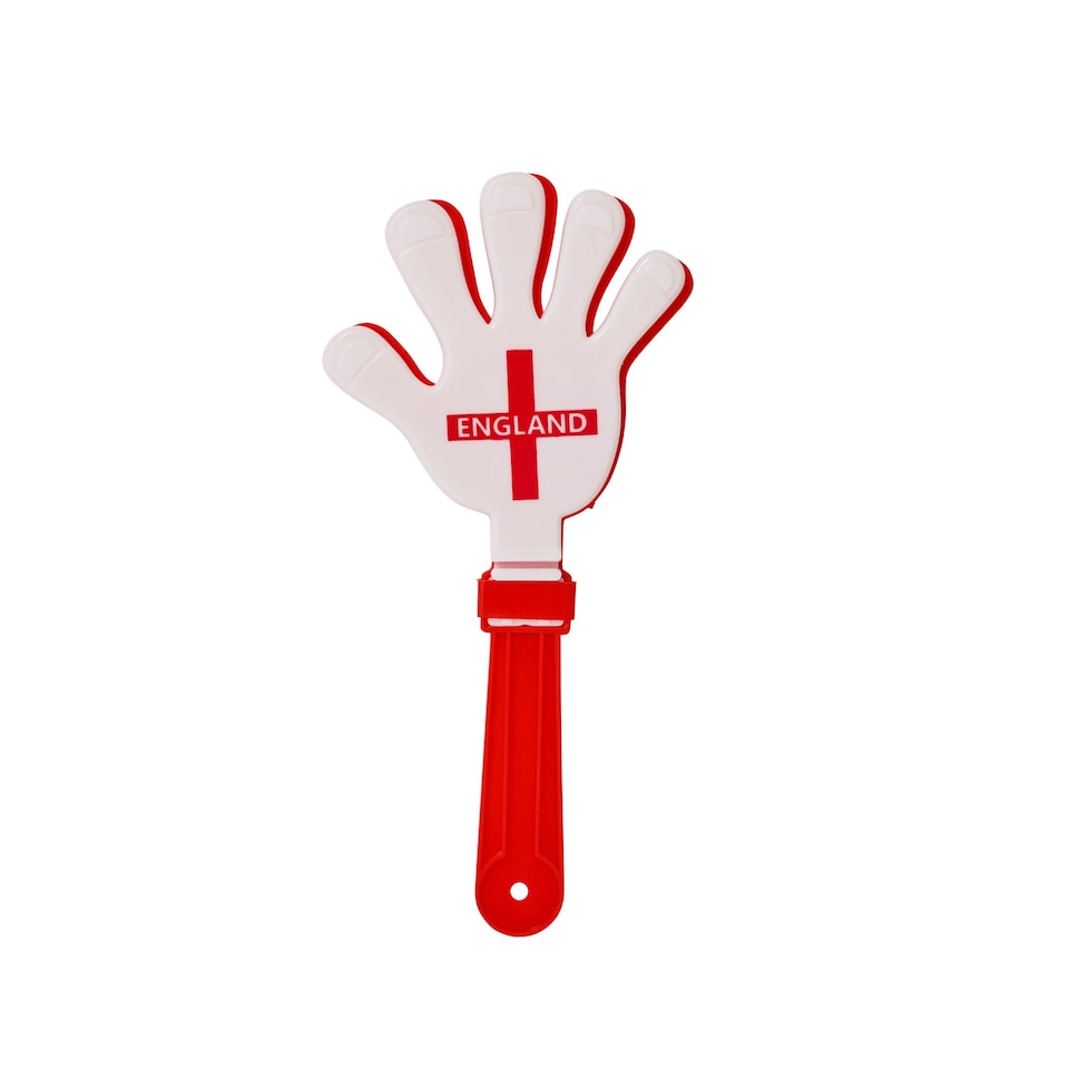 Hootyballoo England Hand Clapper - Pack of 1