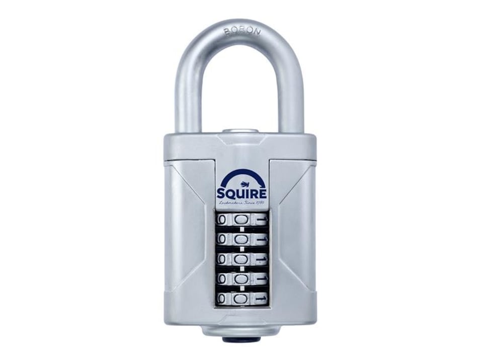 Squire Vulcan Open Boron Shackle Combination Padlock 60mm Boxed | Multi