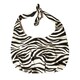 image 2 of Luna Cove Zebra Tote Bag - Black - One Size Black
