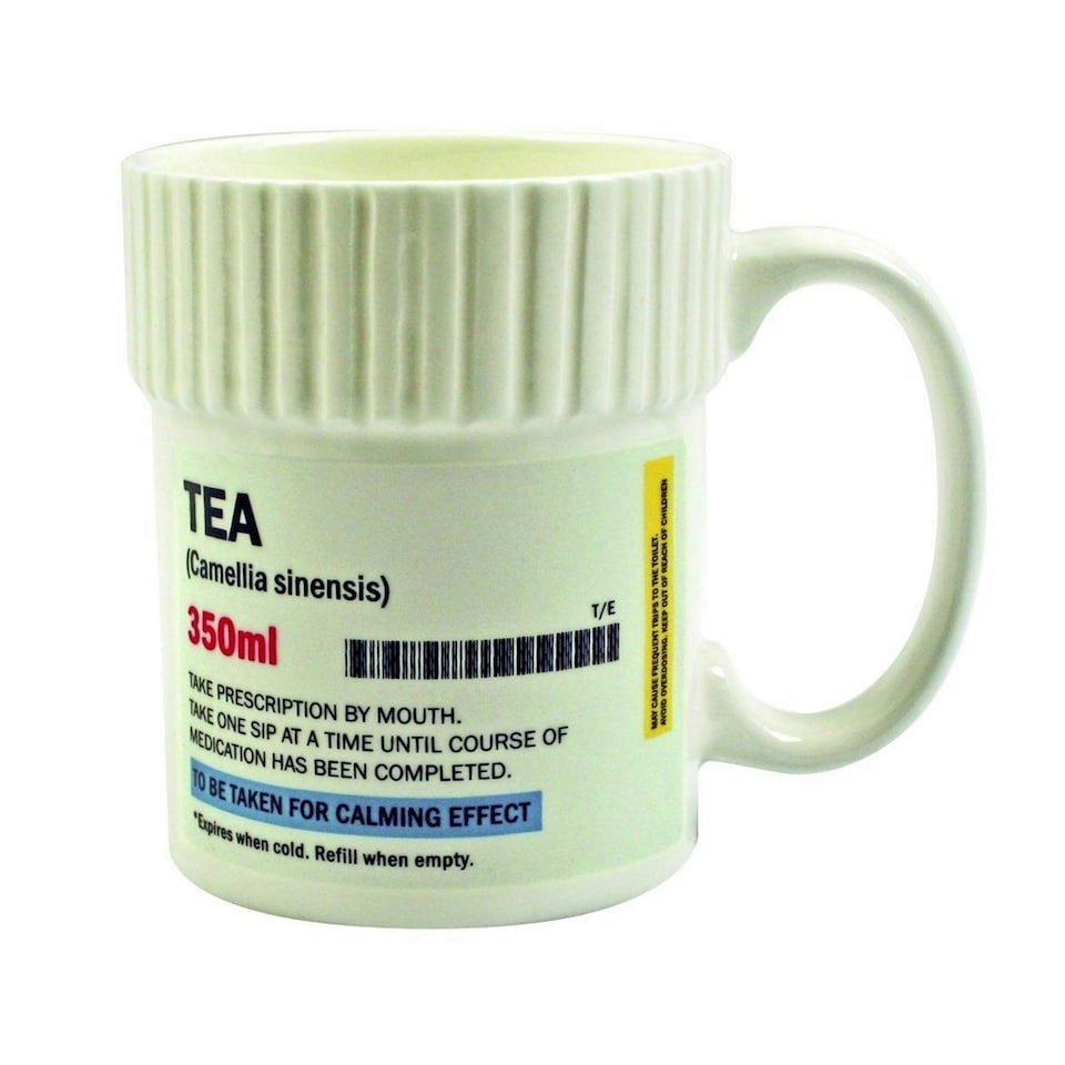 image 1 of Gift Republic Novelty Mug Pill Pot Tea