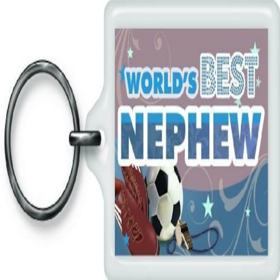 image 1 of Special Nephew Sentimental Keyring - Birthday Christmas Gift