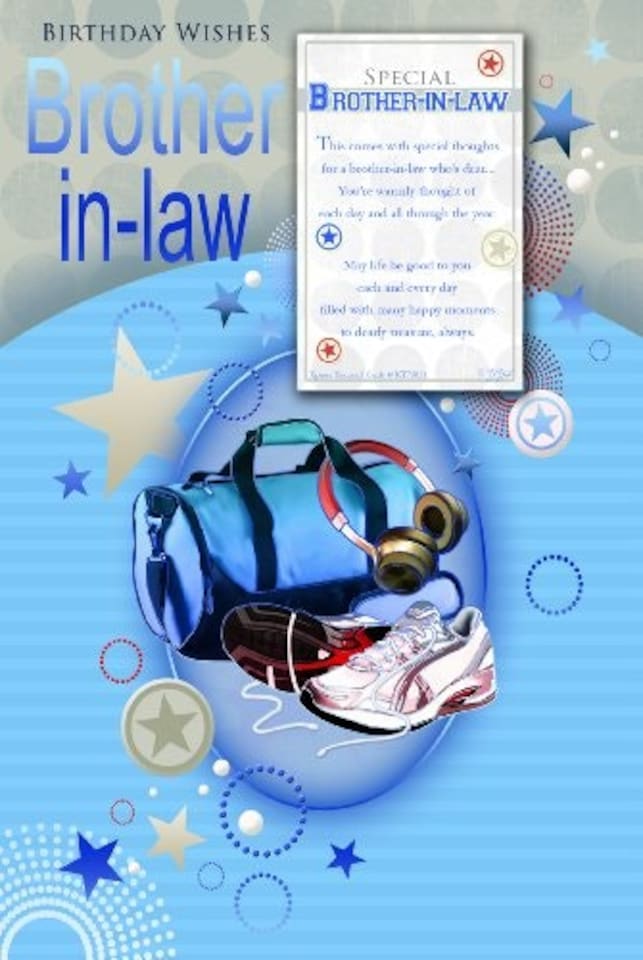 For a Brother In Law Keepsake Treasures Birthday Card